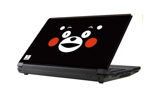 熊本県のゆるキャラ「くまモン」のデザインがかわいいノートPC、39,800円~ 画像