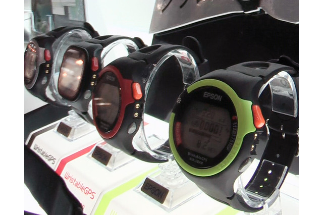 【SPORTEC 2012 vol.6】ラップ情報から消費カロリーまで管理する「WristableGPS」 画像