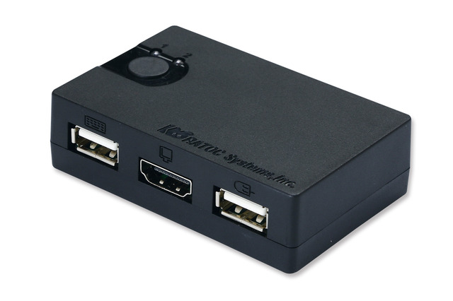 マウス・キーボードなどをパソコンとタブレットで共有できる切替機 画像