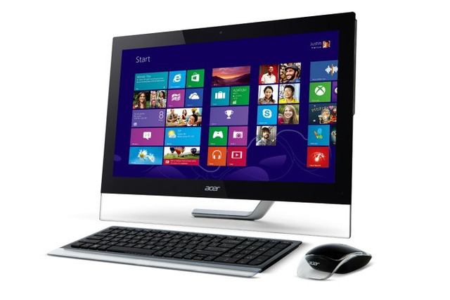 日本エイサー、10点マルチタッチ対応23型液晶一体型「A5600U-F34D」を21日に発売 画像