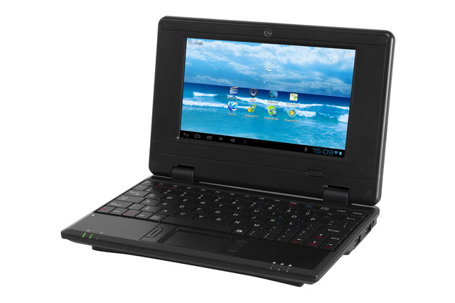 GEANEE、ノートPC型の7型Android端末「MK-AR2」……実売9,800円 画像