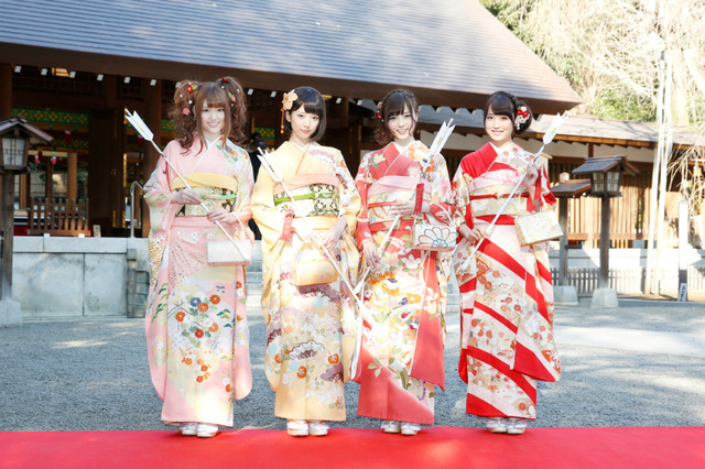 乃木坂46、ゆかりの神社で成人式 画像