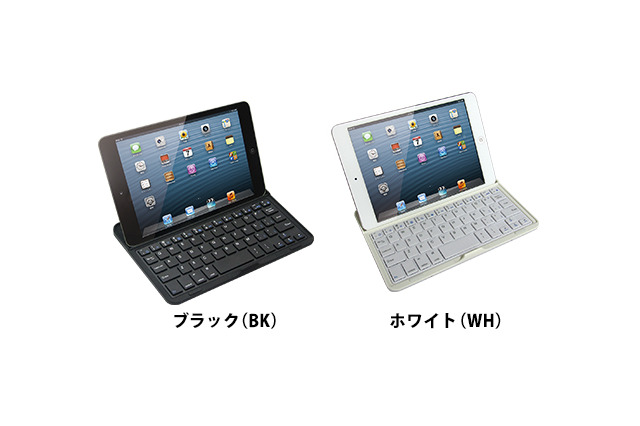 マグレックス、厚さ14mmのiPad mini用Bluetoothキーボード付き薄型アルミケース 画像
