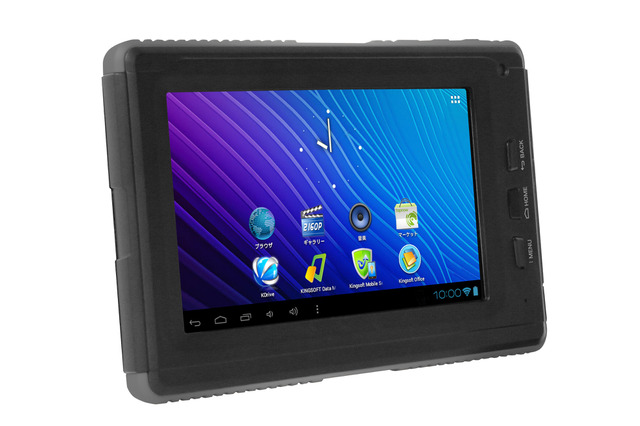 IPX7耐水で浴室でも海でも! GEANEE、Android 4.0搭載の7型防水タブレット 画像
