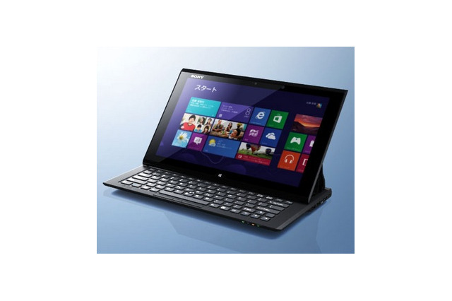 ソニー、液晶がスライドしてタブレットPCになる11.6型ノートPC「VAIO Duo 11」 画像