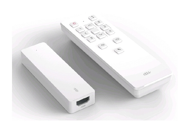 KDDI、スティック型の小型STB「Smart TV Stick」発売……Androidアプリを家庭TVで 画像