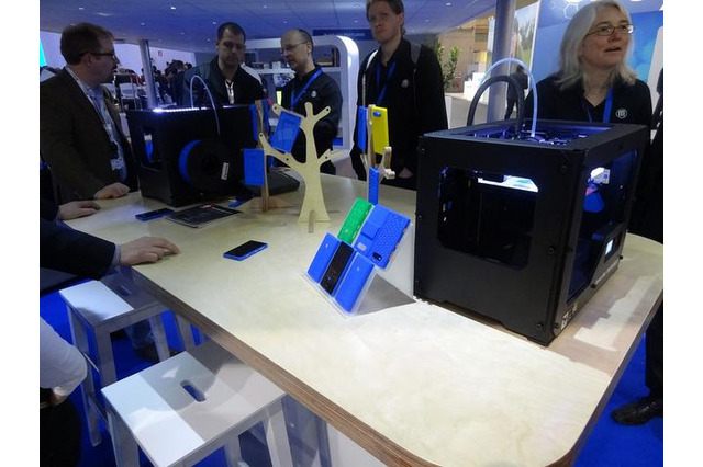【MWC 2013 Vol.22】スマホケースのDIY、市販の3Dプリンターで……ノキア 画像