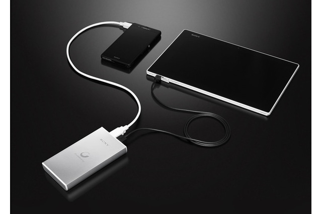 ソニー、10,000mAhでスマホとタブレットに同時給電できる充電器など2機種 画像