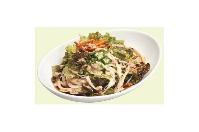 【トレンド】レタス1個分の食物繊維…はなまるうどん 画像