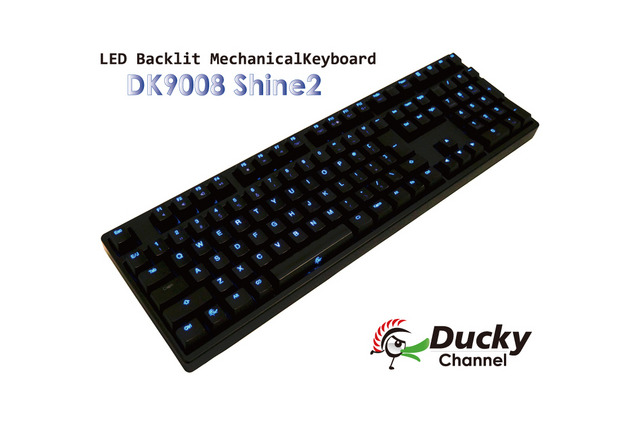 発光させたいキーを設定できる「バックライトカスタムモード機能」付きLEDキーボード 画像