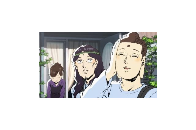 映画「聖☆おにいさん」公式サイトでミニゲーム ブッダの誕生日4月8日記念 画像