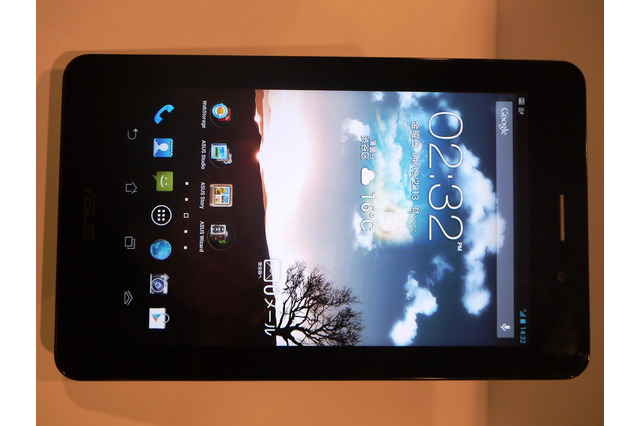 ASUSの新世代デバイス「Fonepad」は1台で通話もタブレットも！ 画像