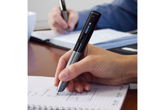 Wi-FiでEvernoteと連携、手書きメモと音声をデジタルファイル化するスマートペン 画像