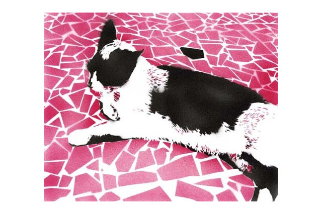 ステンシルアーティスト・赤池完介の個展　4月12-24日 画像