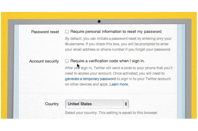 Twitter、「2段階認証」に移行……日本でも近日中に採用する方針 画像