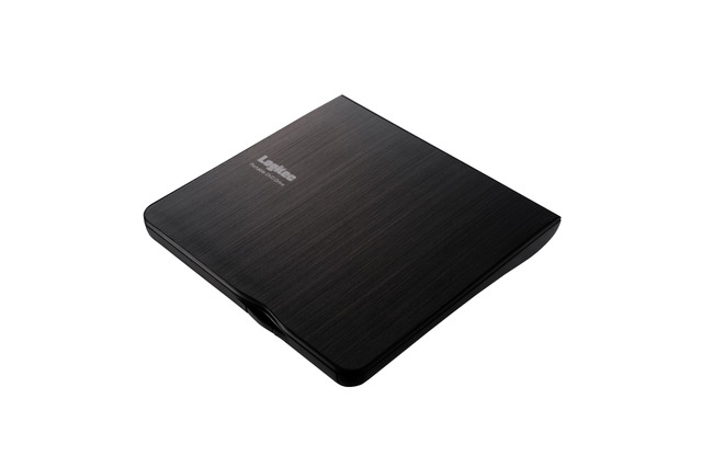 スマホやタブレットでDVD再生できる厚さ14mmの薄型ポータブルDVDドライブ 画像