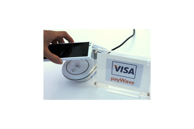 三井住友カード、スマホ向け非接触IC決済「Visa payWave」開始 画像