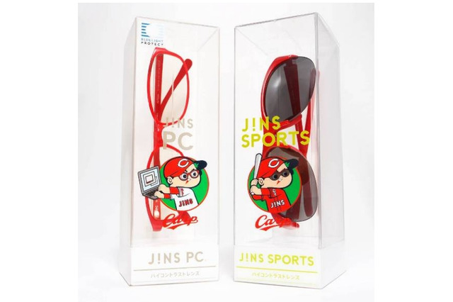 JINS×広島東洋カープ、数量限定発売……初の地域限定コラボ 画像