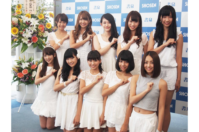 神グループと呼ばれるように頑張る！……SUPER☆GiRLS、2冊目の写真集イベントで 画像