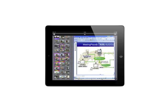 NTTアイティ、iPhone/iPadを2000台まで接続できるWeb会議サービスを新発売 画像
