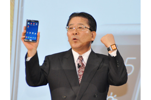 冨永愛がアンバサダーに就任……サムスン、「GALAXY Note 3/Gear」の国内向けローンチイベントを開催 画像