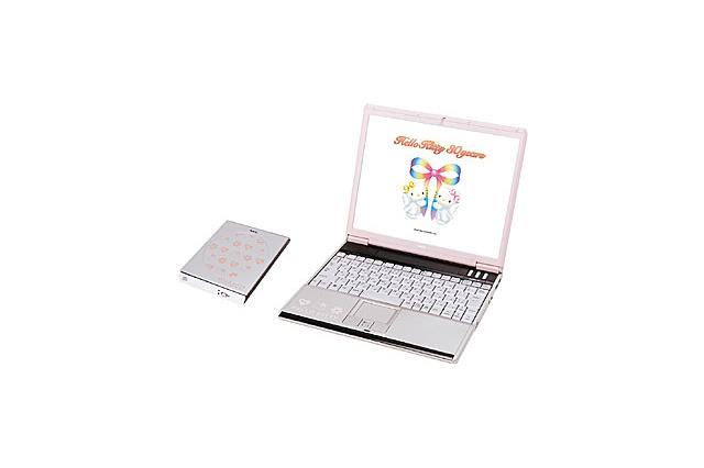 NECとサンリオ、ハローキティのオフィシャルノートPCを限定販売 画像