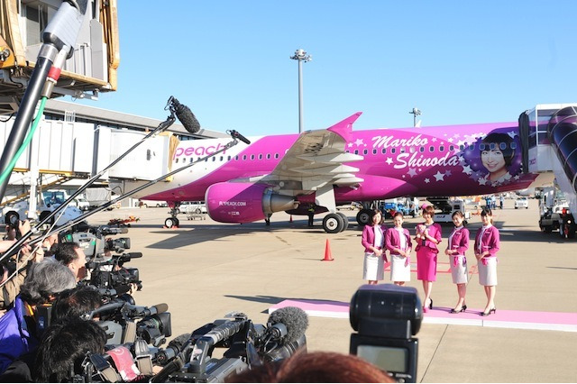 「MARIKO JET」の顔がデカイ 篠田麻里子CAびっくり 画像