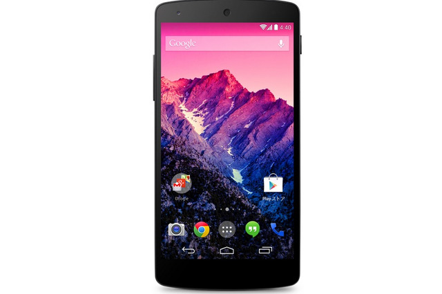 Google、Android 4.4搭載の5インチスマートフォン「Nexus 5」……16GBモデルで39,800円 画像