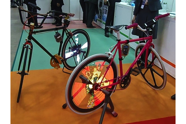 【ET2013 Vol.2】車輪型広告プラットフォーム LED電飾残像広告 画像