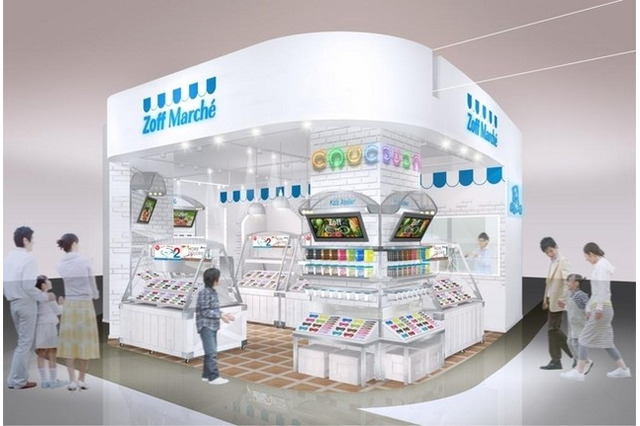 ゾフ新業態「ゾフ・マルシェ」、ファミリー向け 画像