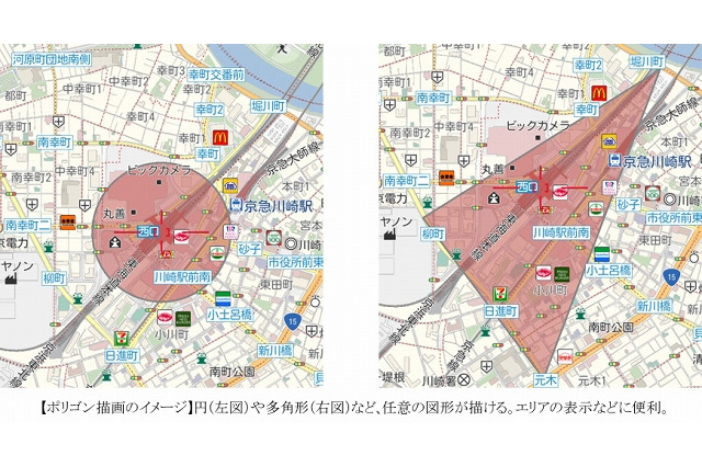 インクリメントP、開発者向け地図更新データのダウンロード提供開始 画像