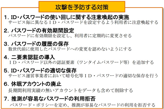 総務省、リスト型不正ログインについて事業者向け対策集を公表 画像