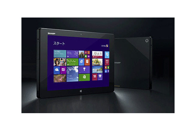 シャープ製タブレットに「ウイルスバスター クラウド」を標準搭載 画像