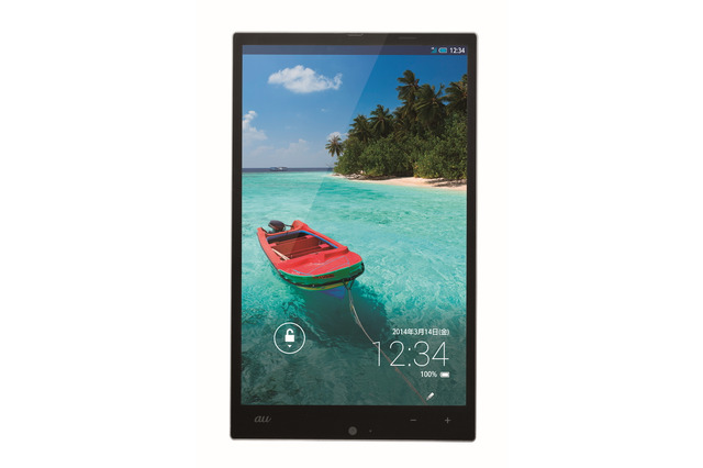 KDDI、スマホとの連携を強化した高精細7型タブレット「AQUOS PAD SHT22」を26日に発売 画像
