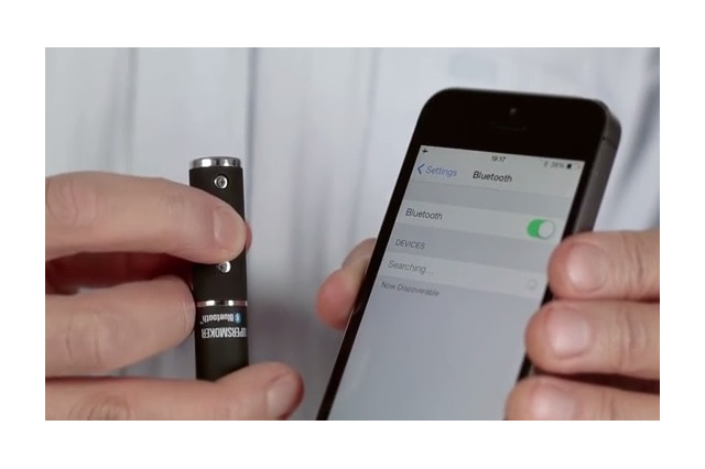 スマートフォンと接続して通話や音楽再生ができる電子たばこ発売 画像