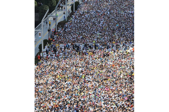 東京マラソン2014、ランナーの記録と予測位置をウェブで提供 画像