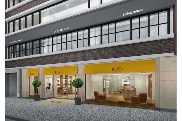 ラ ガゼッタ1987＆フェリージ青山店、独立店舗として4月オープン 画像