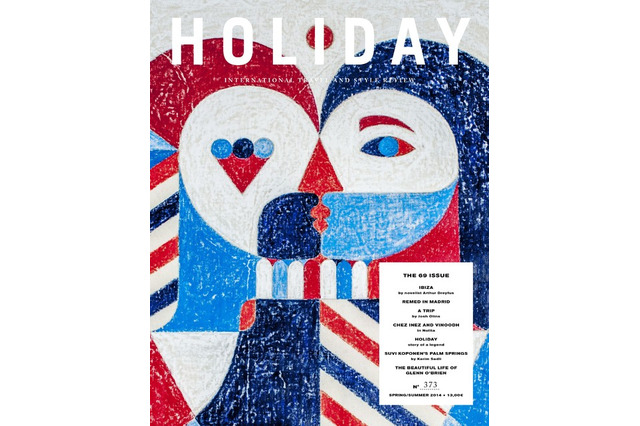 米旅行誌『Holiday』復刊。コレットで限定Tシャツ発売 画像