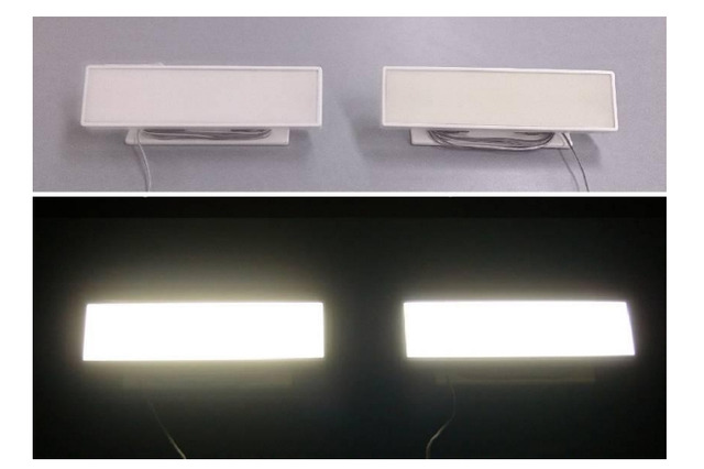 NHK、“まぶしくない”白色LED照明器具を開発……新蛍光体を採用、ドラマ撮影などに活用 画像