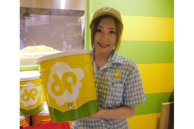 原宿にポップコーン専門店オープン!3.5ガロン缶も用意 画像