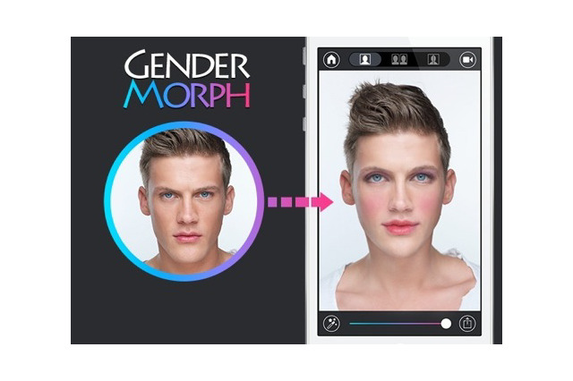 オレが女に!? ワタシが男に!? 自分の顔を男女転換できるiPhoneアプリ登場 画像