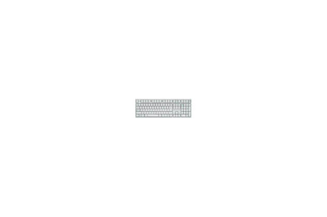CHERRY社茶軸メカニカルキーボードのホワイトモデル 画像