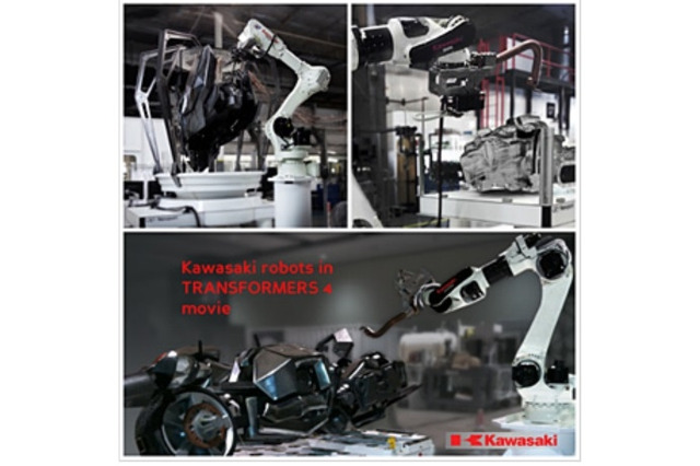 映画「トランスフォーマー」に川崎重工のロボットが登場していた! 画像