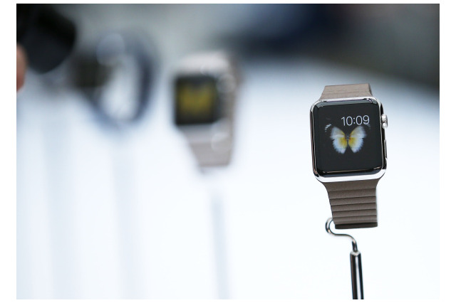 【フォトレポート】ついに発表！米アップルのウェアラブル端末「Apple Watch」 画像