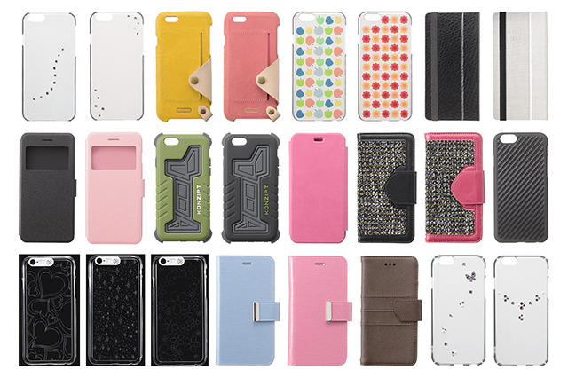 「au +1 collection」、iPhone 6/6 Plus向けケースやバッテリなどを19日から発売 画像