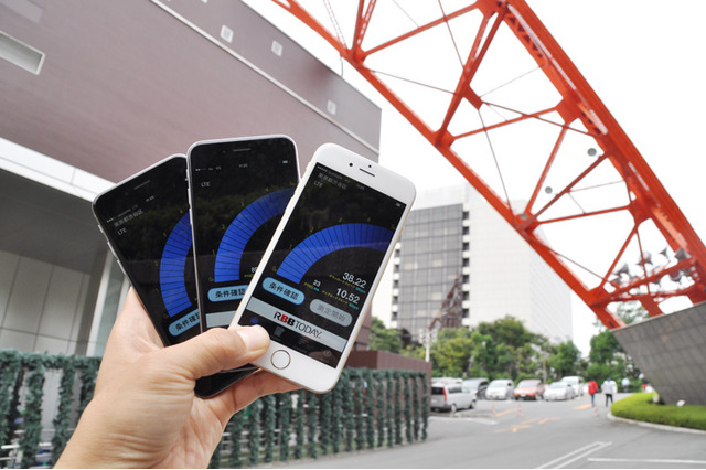 iPhone 6/6 Plus発売！都内スポット5箇所の通信速度調査結果はソフトバンクが優位に 画像