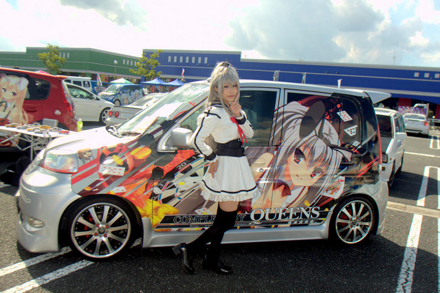 “痛車”100台!全国から千葉に集結! 画像