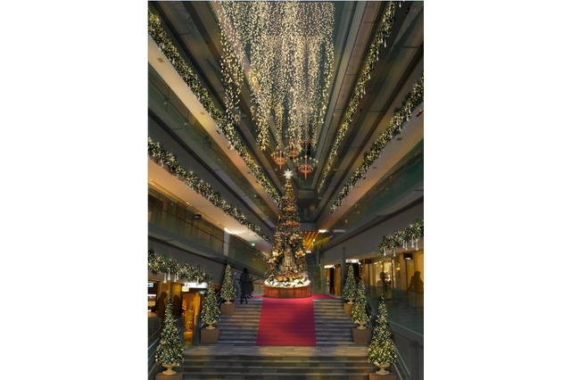 巨大ジオラマツリー登場!表参道ヒルズのクリスマスイルミネーション 画像