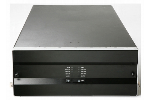 日立LDS、容量1PBのラックを構成できる光ディスクライブラリ「HL200」発売 画像