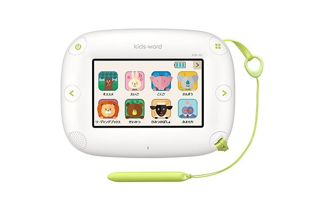 カシオ、幼児対象デジタル知育ツール「キッズワード」発売 画像